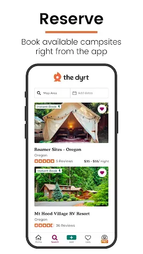 Скриншот 3 — The Dyrt: RV & Free Camping