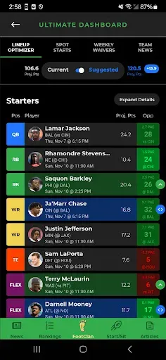 Скриншот 2 — Fantasy Footballers