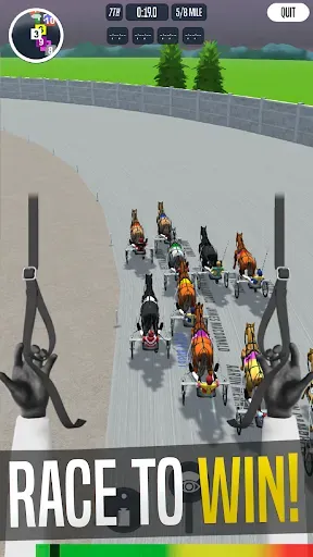 Скриншот 1 — Catch Driver: Horse Racing