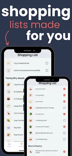 Скриншот 2 — TGB: Meal Planner & Recipes