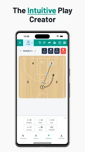 Скриншот 1 — Basketball Play Creator