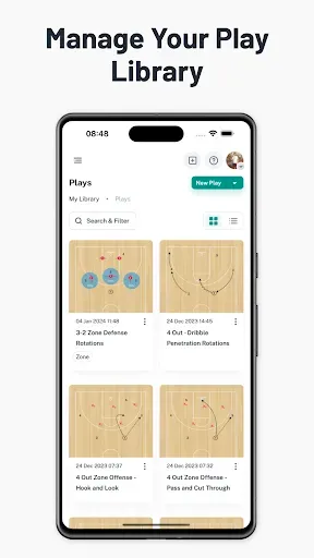 Скриншот 2 — Basketball Play Creator