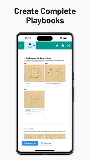 Скриншот 3 — Basketball Play Creator