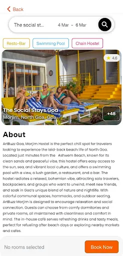 Скриншот 4 — The Hostel Co