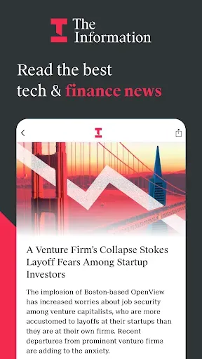 Скриншот 1 — The Information: Tech News