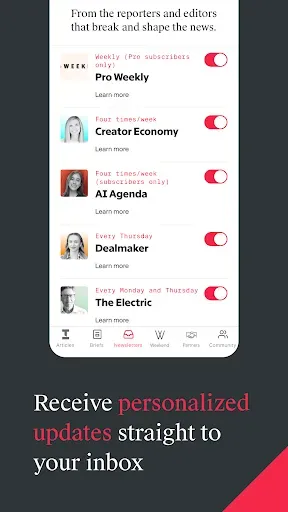 Скриншот 5 — The Information: Tech News