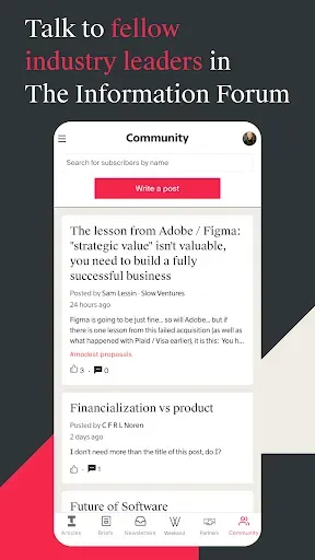 Скриншот 6 — The Information: Tech News