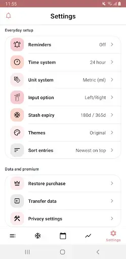 Скриншот 6 — Pumply - Pumplog Tracker