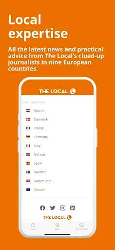 Скриншот 2 — The Local - News in English