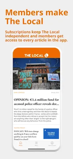 Скриншот 4 — The Local - News in English