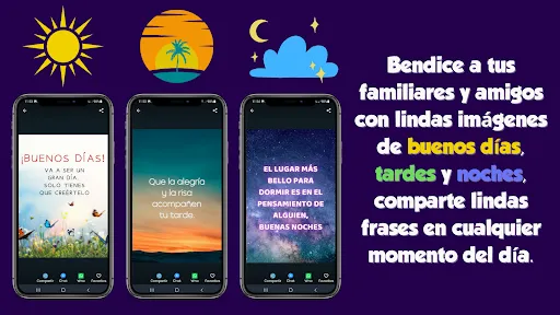 Скриншот 3 — Imágenes con Mensajes Bonitos