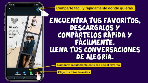 Скриншот 5 — Imágenes con Mensajes Bonitos