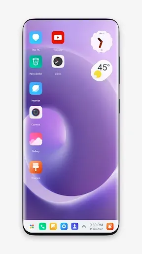 Скриншот 1 — M theme for computer launcher