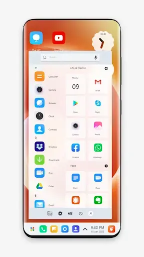 Скриншот 2 — M theme for computer launcher