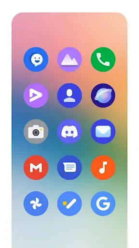 Скриншот 1 — Android 16 Style Theme