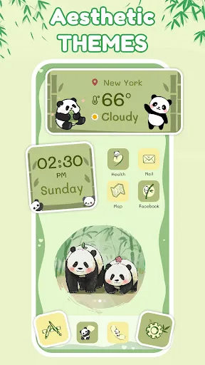 Скриншот 3 — ThemeMax: Виджеты и Обои