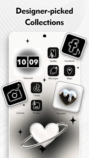 Скриншот 1 — ThemePro - Виджеты и обои