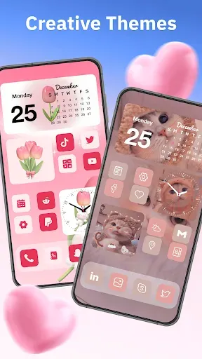 Скриншот 1 — Themes : Wallpapers & Widgets