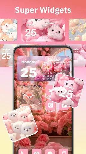 Скриншот 2 — Themes : Wallpapers & Widgets