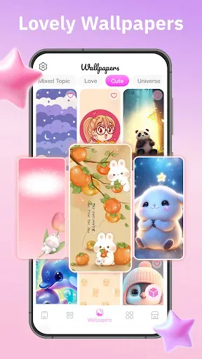 Скриншот 3 — Themes : Wallpapers & Widgets
