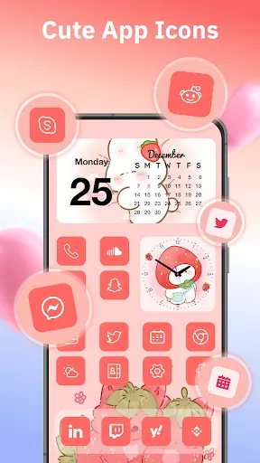 Скриншот 5 — Themes : Wallpapers & Widgets