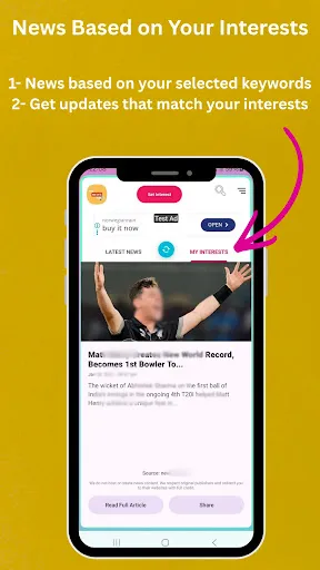 Скриншот 7 — Short News App - The News Khoj