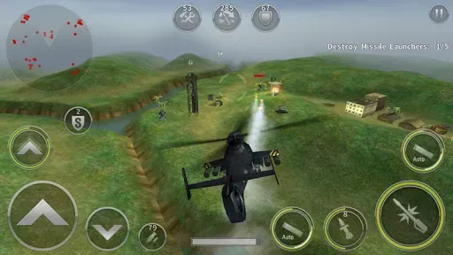 Скриншот 2 — ВЕРТОЛЕТ БИТВА: 3D полет