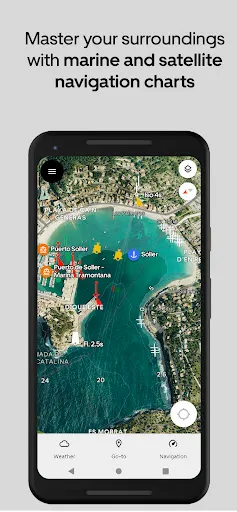 Скриншот 3 — Orca: Boat GPS, Charts, Routes