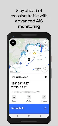 Скриншот 6 — Orca: Boat GPS, Charts, Routes