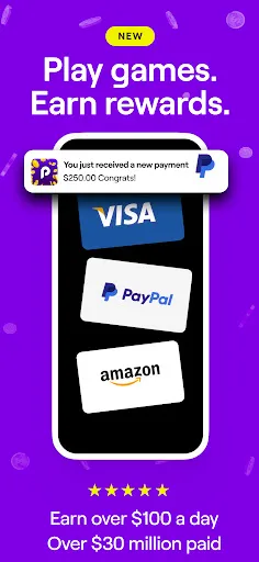Скриншот 1 — Playful Rewards: Play & Earn