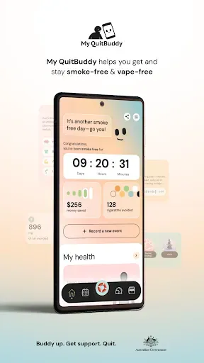 Скриншот 1 — My QuitBuddy
