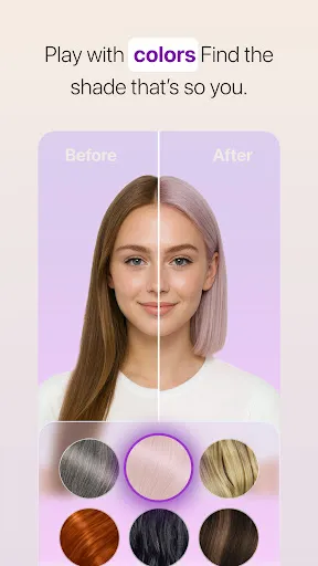 Скриншот 3 — HairHunt: AI Hairstyle Try-On