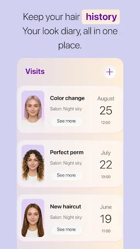 Скриншот 6 — HairHunt: AI Hairstyle Try-On