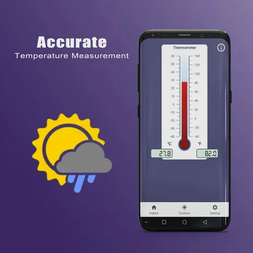 Скриншот 1 — Thermometer Room Temperature