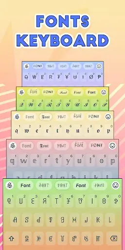 Скриншот 1 — Stylish Text - Fonts Keyboard