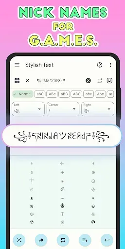 Скриншот 4 — Stylish Text - Fonts Keyboard