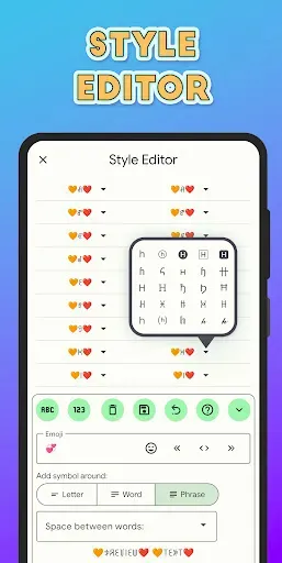 Скриншот 5 — Stylish Text - Fonts Keyboard