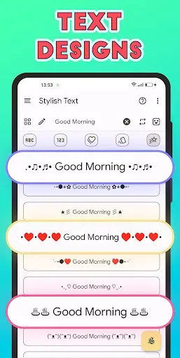 Скриншот 7 — Stylish Text - Fonts Keyboard