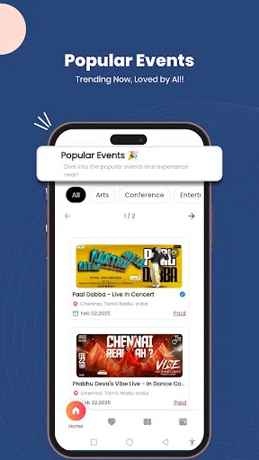 Скриншот 3 — Ticket9 | Discover live events