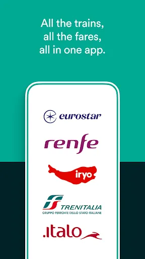 Скриншот 2 — Trainline: Train travel Europe
