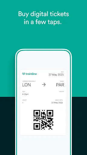 Скриншот 5 — Trainline: Train travel Europe