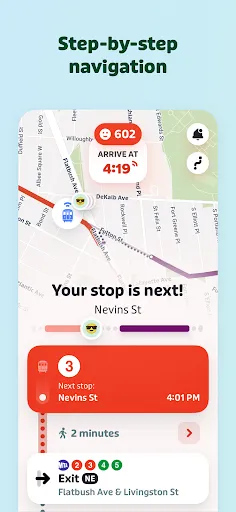 Скриншот 5 — Transit - Subway & Bus Times
