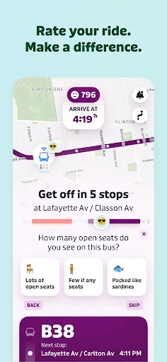 Скриншот 6 — Transit - Subway & Bus Times