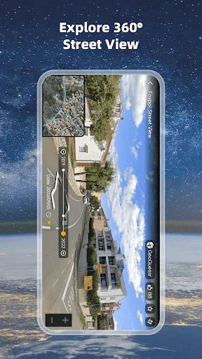 Скриншот 2 — Спутниковая карта - 3D Земля