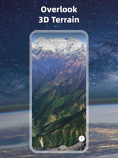 Скриншот 8 — Спутниковая карта - 3D Земля