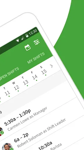 Скриншот 2 — When I Work Team Scheduling