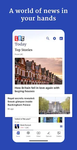 Скриншот 1 — LBC: UK, World & Breaking News