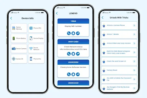 Скриншот 8 — Unlock Any Phone Guide