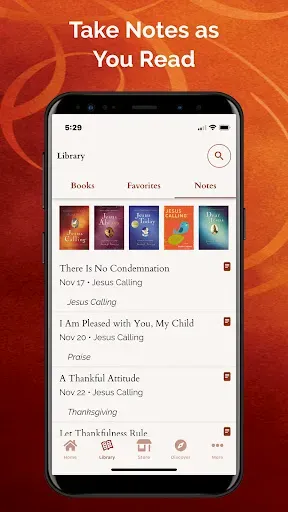 Скриншот 3 — Jesus Calling Daily Devotional