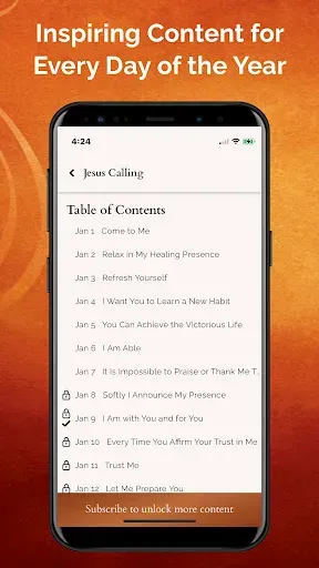 Скриншот 4 — Jesus Calling Daily Devotional